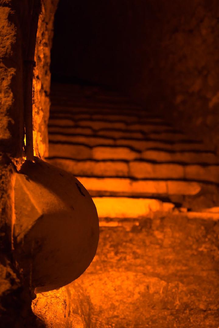 Escalier de l'ancienne église